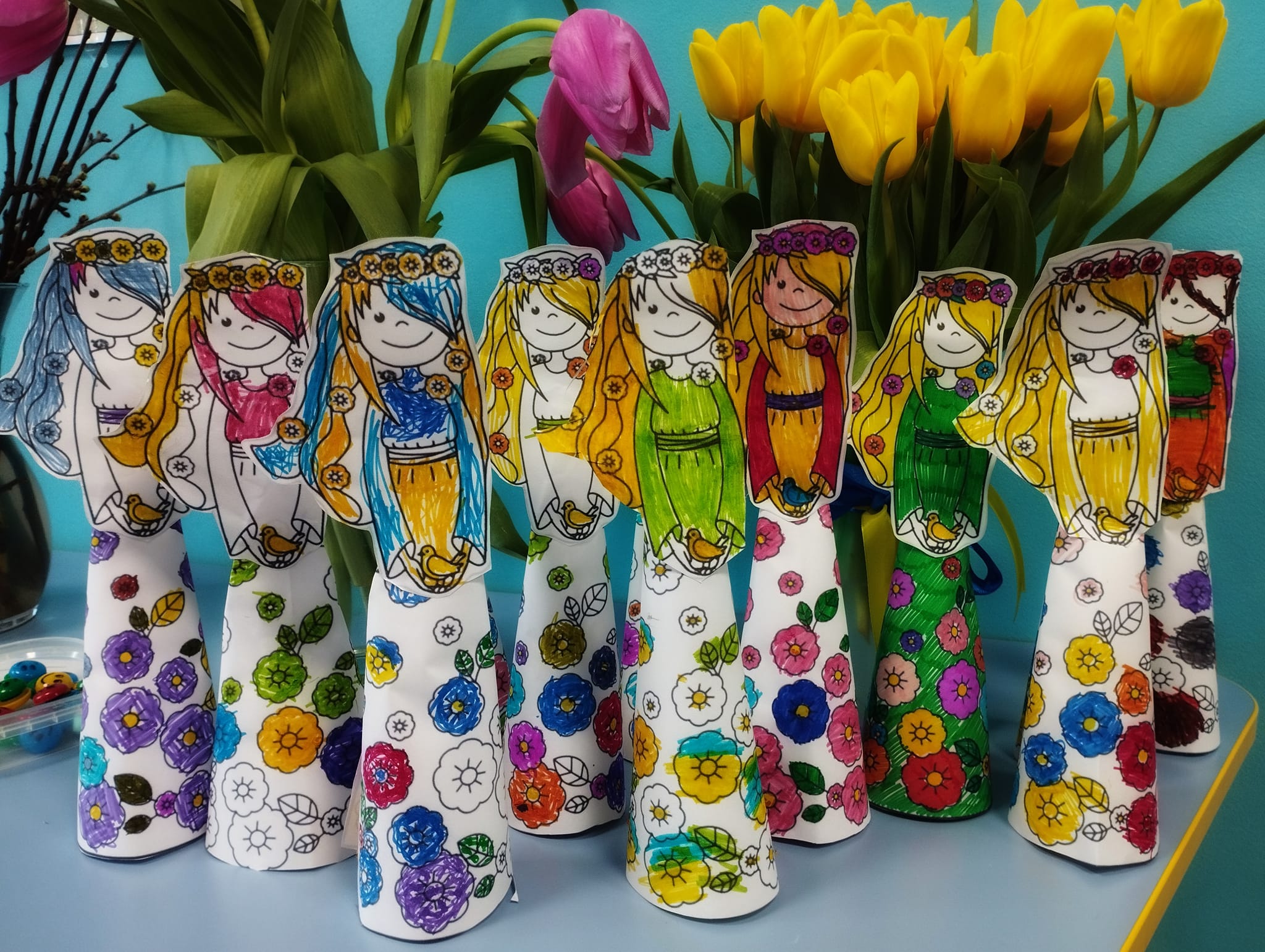 Інтегроване заняття “Весна прийшла”, група “Веселка”
